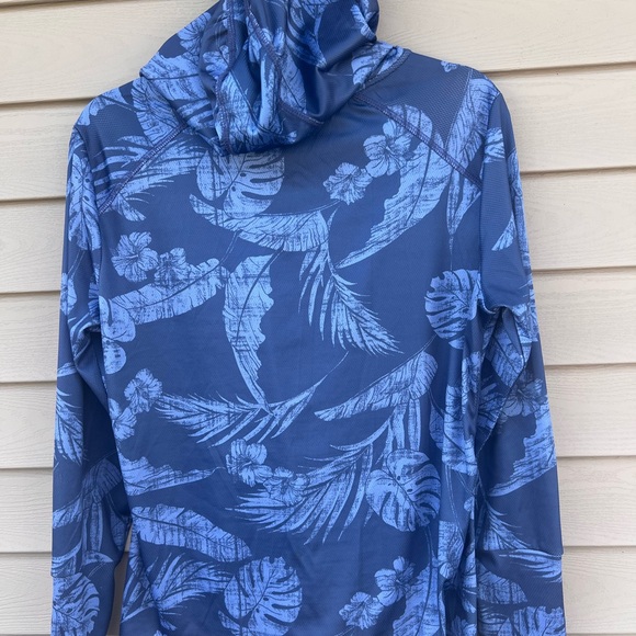 Avalanche lightweight Zip-up Woman’s Hoidie-Tropical print. Size L - Picture 2 of 9